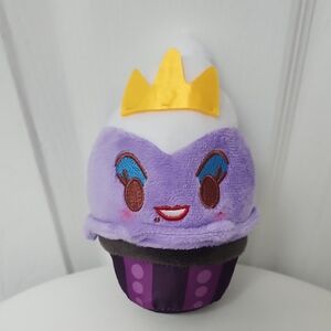 Ursula Disney Cupcake Plush Toy, Munchlings. Purple